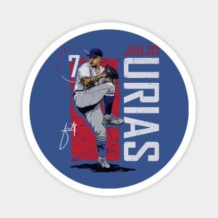 Julio Urias Los Angeles D Vintage Magnet